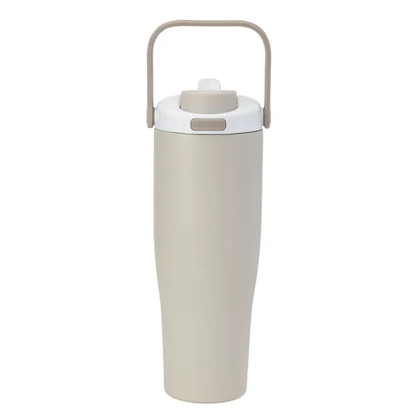 30 oz Lily Recycled Stainless Steel Vacuum Tumbler with F...... from ASI 79530 Prime Line