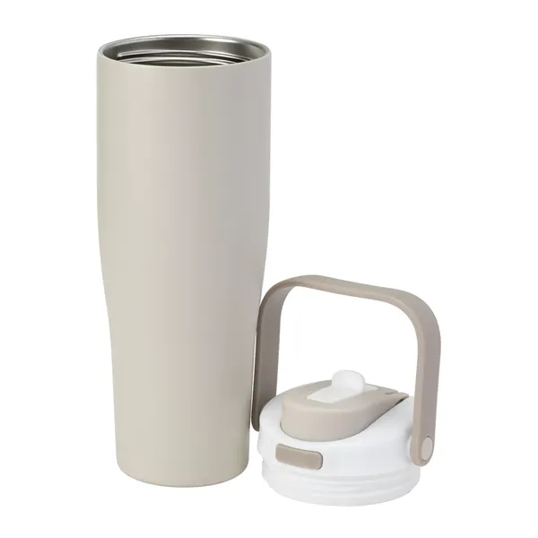 30 oz Lily Recycled Stainless Steel Vacuum Tumbler with F...... from ASI 79530 Prime Line