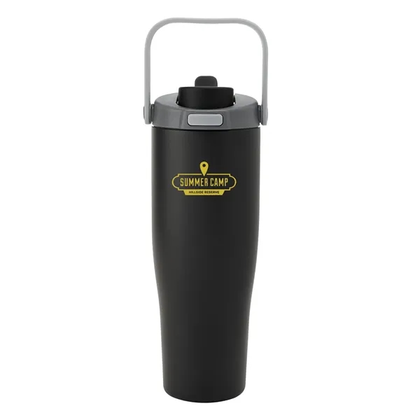 30 oz Lily Recycled Stainless Steel Vacuum Tumbler with F...... from ASI 79530 Prime Line