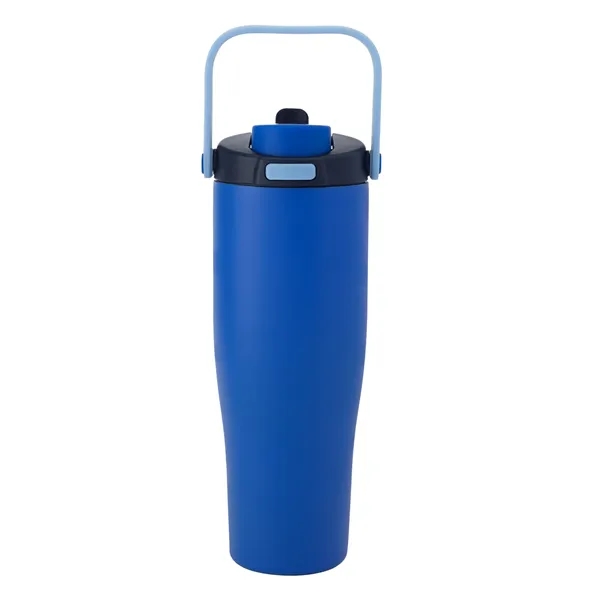 30 oz Lily Recycled Stainless Steel Vacuum Tumbler with F...... from ASI 79530 Prime Line