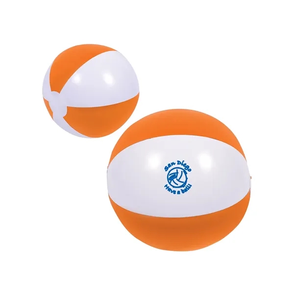 16" two-tone beach ball with white and your choice of classic... from ASI 79530 Prime Line