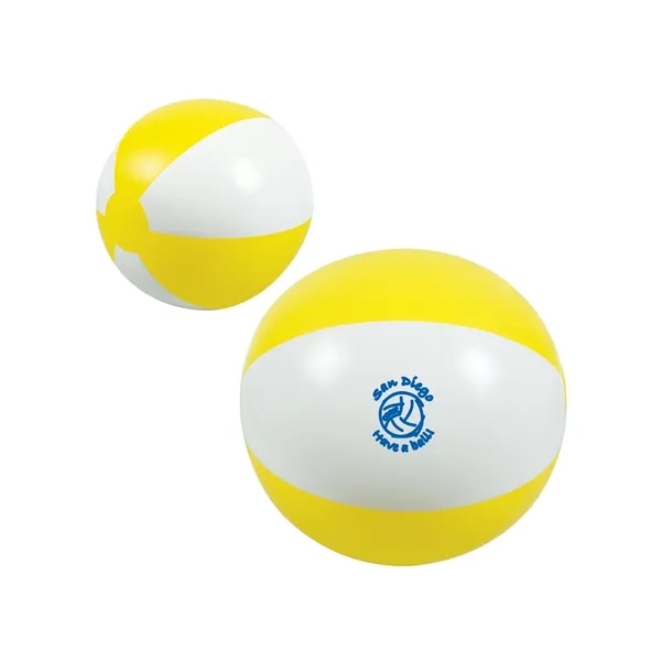 16" two-tone beach ball with white and your choice of classic... from ASI 79530 Prime Line