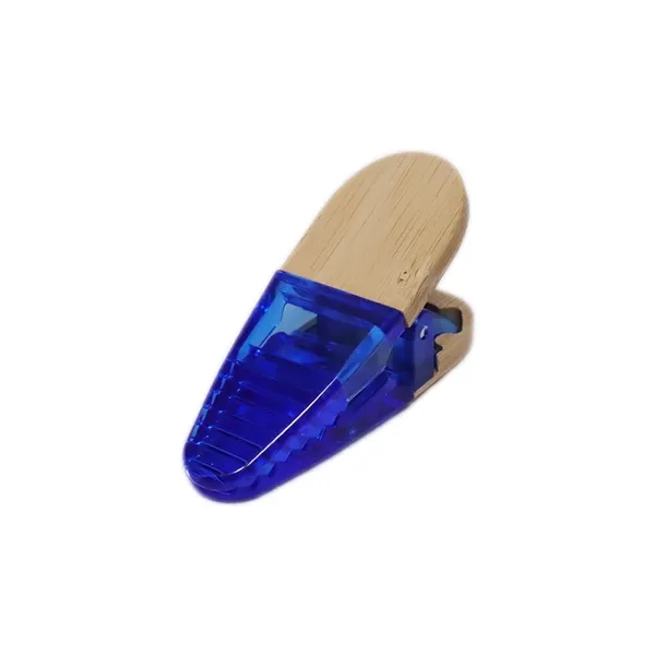 Magnetic clip with Bamboo Grip, spring loaded hinge and powerful magnet.... from ASI 93520 Ventura Inc