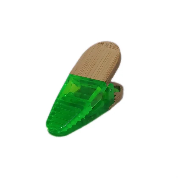 Magnetic clip with Bamboo Grip, spring loaded hinge and powerful magnet.... from ASI 93520 Ventura Inc
