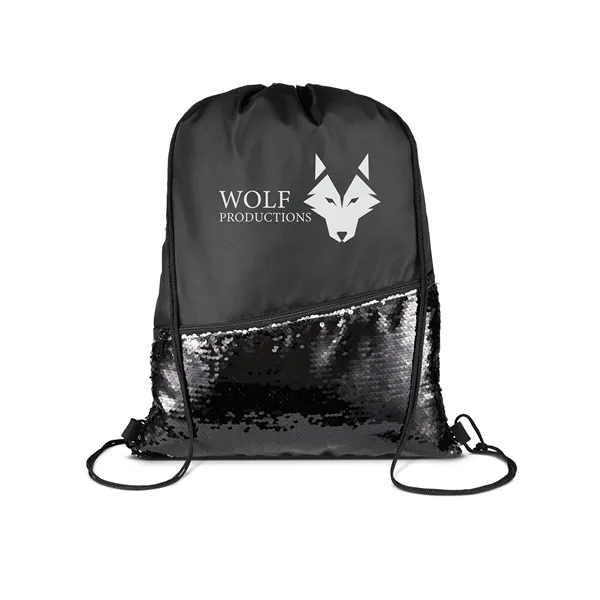 Sequin Drawstring Backpack... from ASI 79530 Prime Line