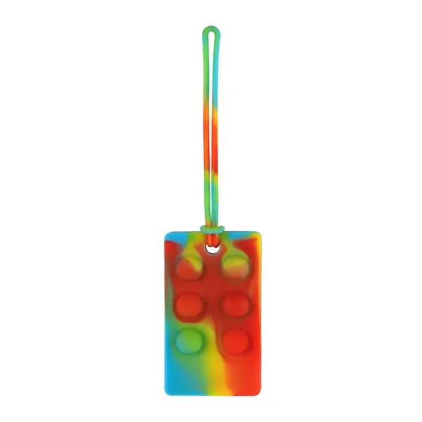 Recycled Push Pop Bubble Luggage Tag... from ASI 79530 Prime Line