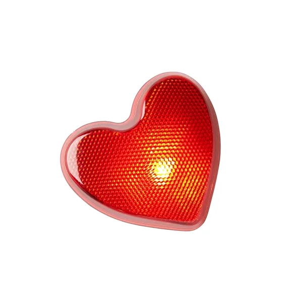 Heart Flashing Clip On Safety Button... from ASI 79530 Prime Line