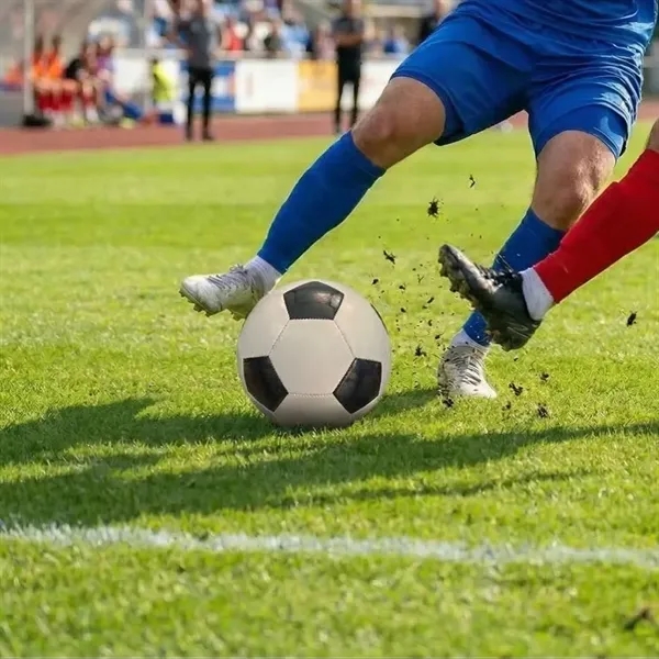 Classic size 5 PVC soccer ball with custom imprint. Perfect for... from ASI 72657 Active Life Promo / Active Life