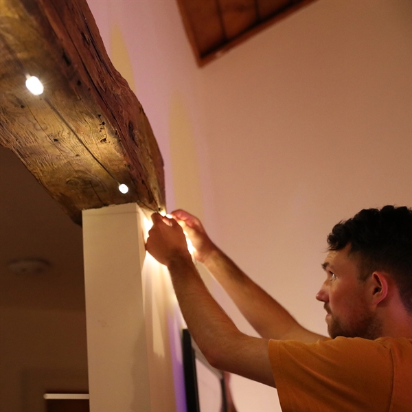 Luci Solar String Lights harness the power of the sun and... from ASI 46170 Compass Industries Inc