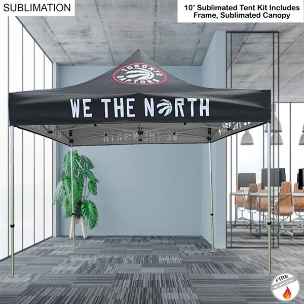 72Hr Fast Ship - 10' Premium sublimated tent kit, includes premium... from ASI 53509 FIEL-Fairdeal Import & Export