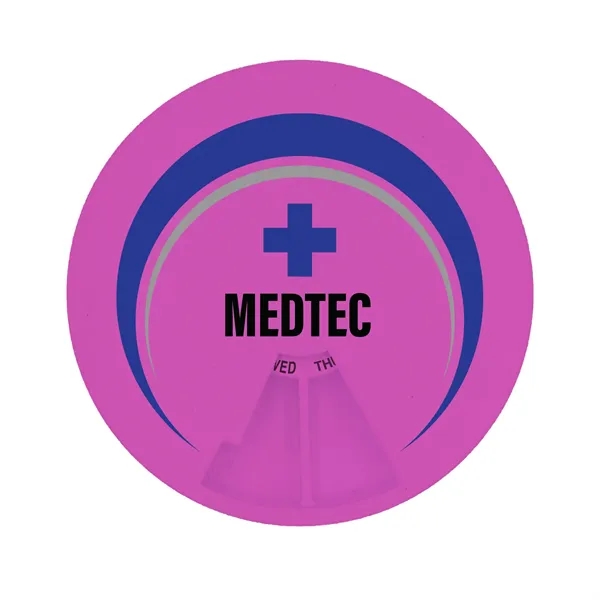 Digital full color imprinted, USA made, round pill box with 7... from ASI 54040 Fey Promo