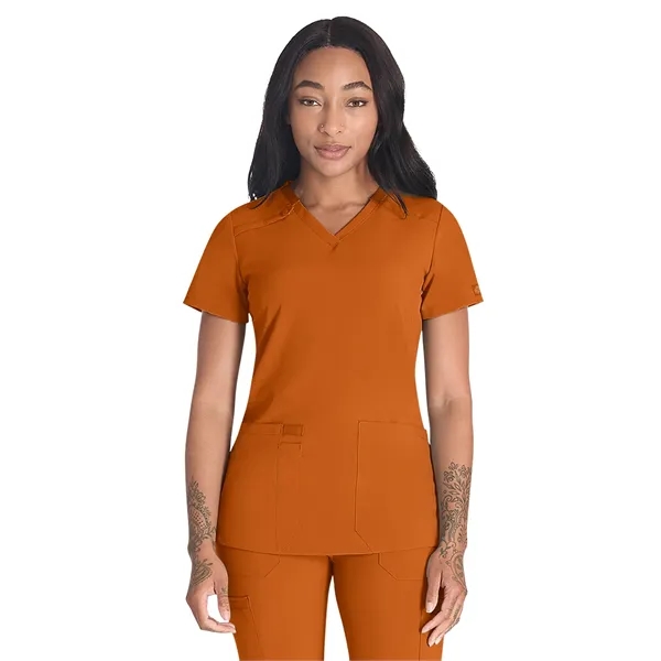Dickies EDS Essentials Women's V-Neck Top... from ASI 86018 Scrub Authority