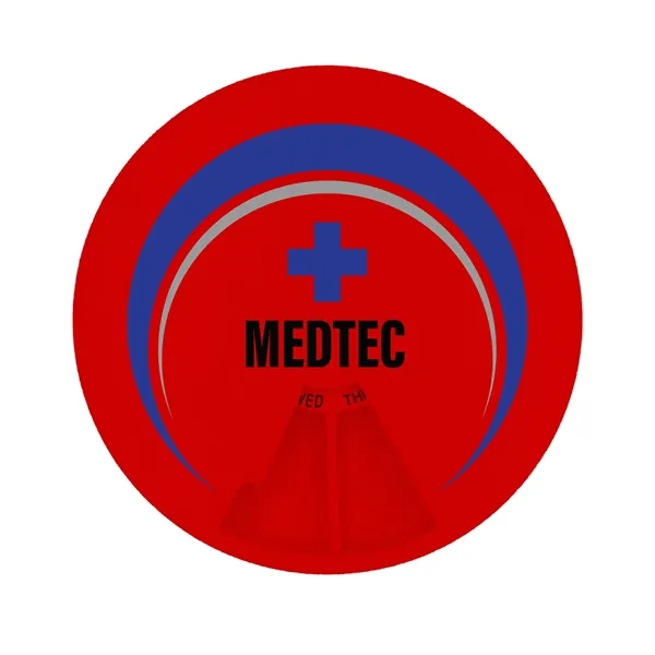 Digital full color imprinted, USA made, round pill box with 7... from ASI 54040 Fey Promo