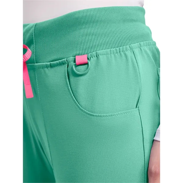 Med Couture - AMP - Women's 5-Pocket Mid Rise Jogger Scru...... from ASI 86018 Scrub Authority