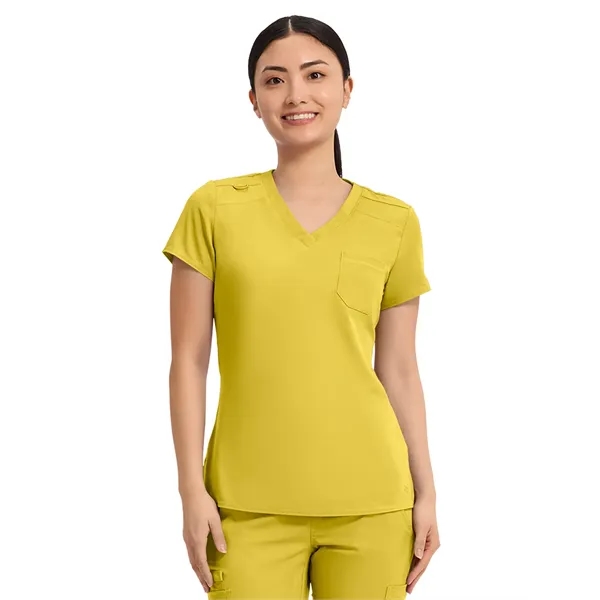 Med Couture Touch Women's Chest Pocket Top... from ASI 86018 Scrub Authority