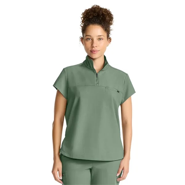 Healing Hands - HH Quest - Women's 1-Pocket Partial Zip Top... from ASI 86018 Scrub Authority