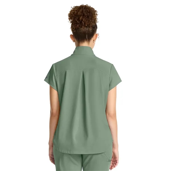 Healing Hands - HH Quest - Women's 1-Pocket Partial Zip Top... from ASI 86018 Scrub Authority