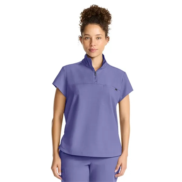 Healing Hands - HH Quest - Women's 1-Pocket Partial Zip Top... from ASI 86018 Scrub Authority