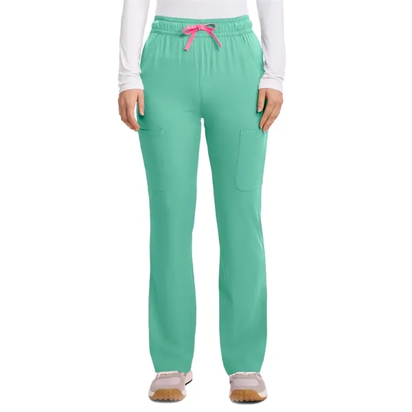 Med Couture - AMP - Women's 4-Pocket Flare Pant... from ASI 86018 Scrub Authority