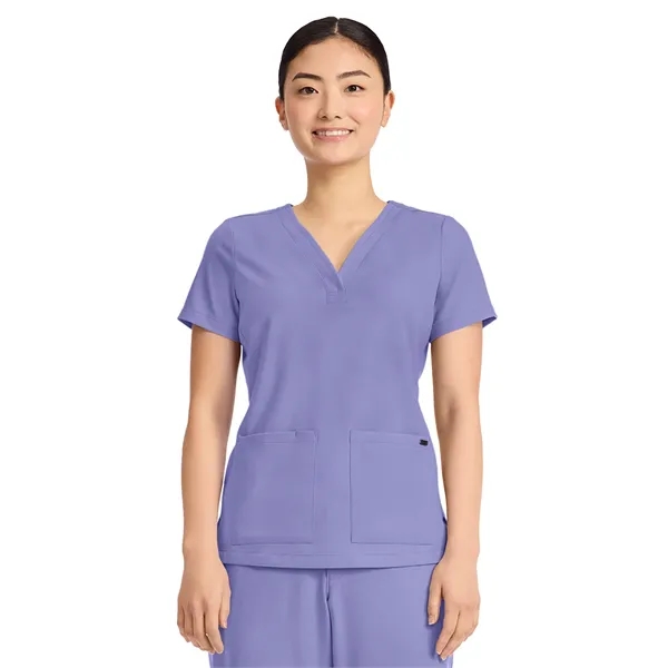 Healing Hands - HH Quest - Women's 3-Pocket Y-Neck Top... from ASI 86018 Scrub Authority