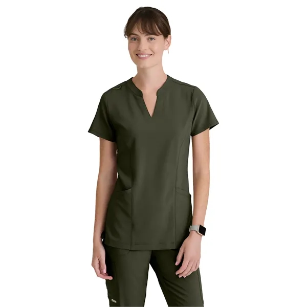 Grey's Anatomy Evolve Stretch - Women's Two Pocket Notch ...... from ASI 86018 Scrub Authority