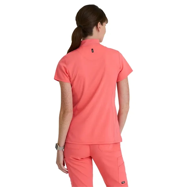 Grey's Anatomy Spandex Stretch - Women's Two Pocket Y-Nec...... from ASI 86018 Scrub Authority