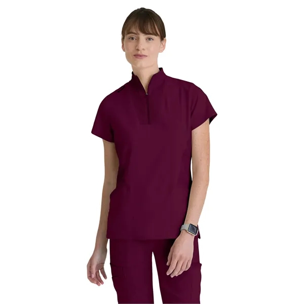 Grey's Anatomy Spandex Stretch - Women's Two Pocket Y-Nec...... from ASI 86018 Scrub Authority