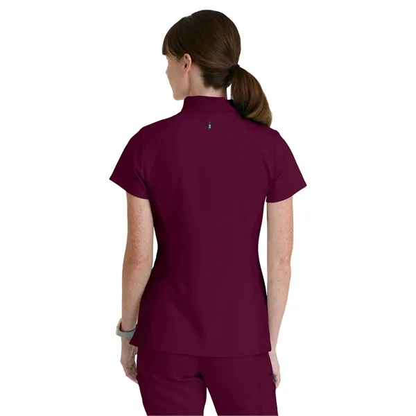 Grey's Anatomy Spandex Stretch - Women's Two Pocket Y-Nec...... from ASI 86018 Scrub Authority
