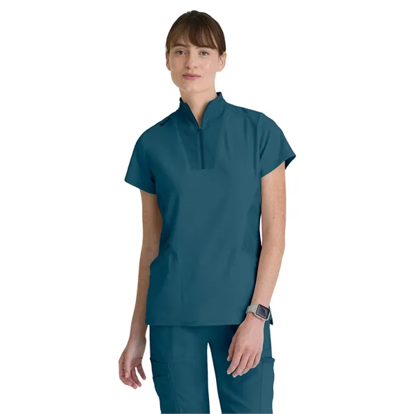 Grey's Anatomy Spandex Stretch - Women's Two Pocket Y-Nec...... from ASI 86018 Scrub Authority