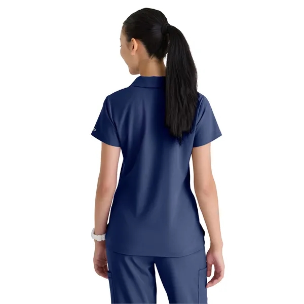 Skechers - Women's Three Pocket Y-Neck Honor Scrub Top... from ASI 86018 Scrub Authority