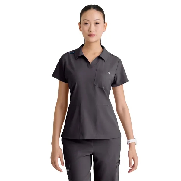 Skechers - Women's Three Pocket Y-Neck Honor Scrub Top... from ASI 86018 Scrub Authority