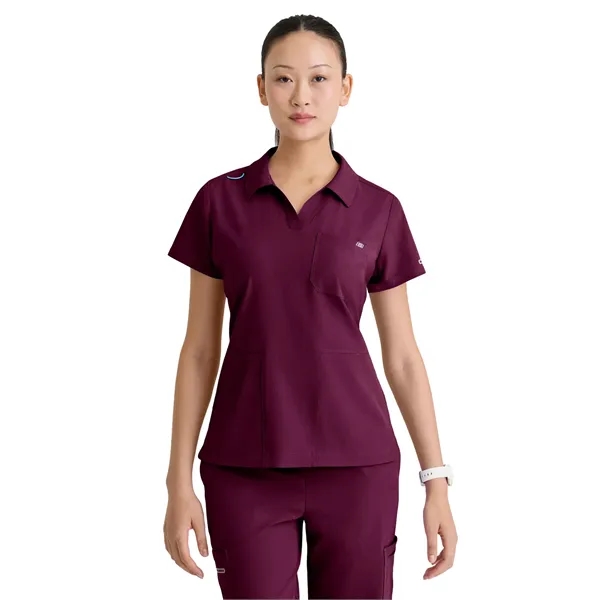 Skechers - Women's Three Pocket Y-Neck Honor Scrub Top... from ASI 86018 Scrub Authority