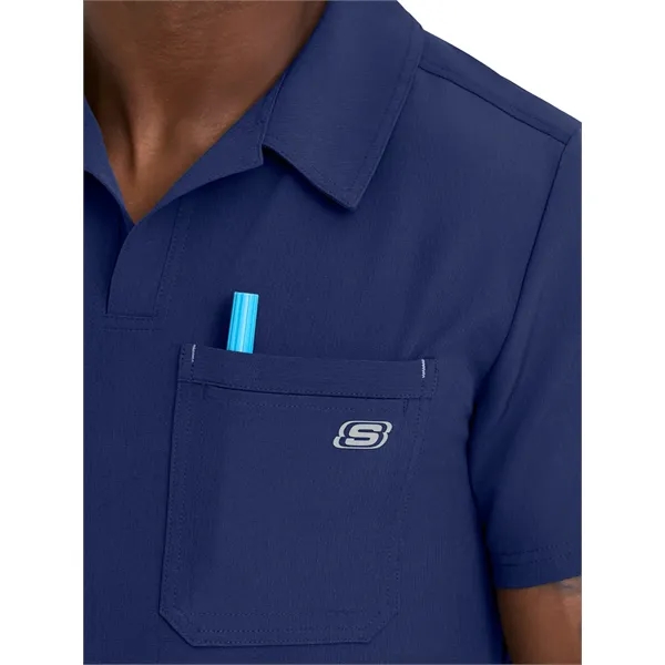 Skechers - Men's Three Pocket Y-Neck Merit Scrub Top... from ASI 86018 Scrub Authority