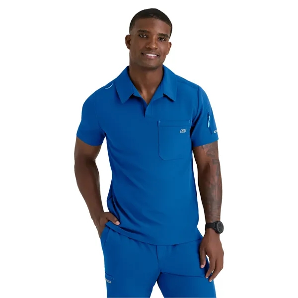 Skechers - Men's Three Pocket Y-Neck Merit Scrub Top... from ASI 86018 Scrub Authority