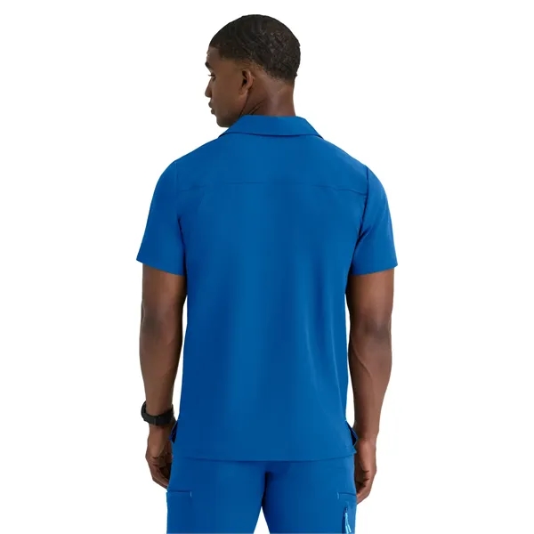 Skechers - Men's Three Pocket Y-Neck Merit Scrub Top... from ASI 86018 Scrub Authority