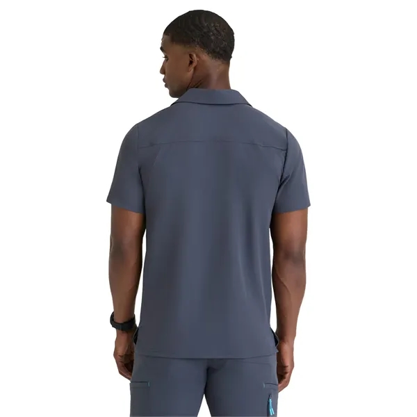 Skechers - Men's Three Pocket Y-Neck Merit Scrub Top... from ASI 86018 Scrub Authority