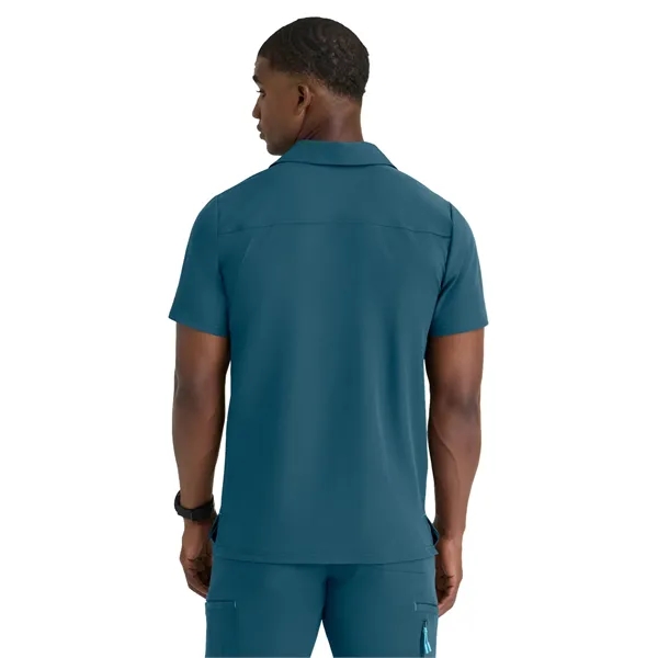 Skechers - Men's Three Pocket Y-Neck Merit Scrub Top... from ASI 86018 Scrub Authority