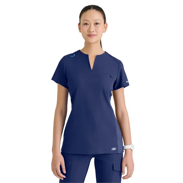 Skechers - Women's Three Pocket V-Neck Reward Scrub Top... from ASI 86018 Scrub Authority