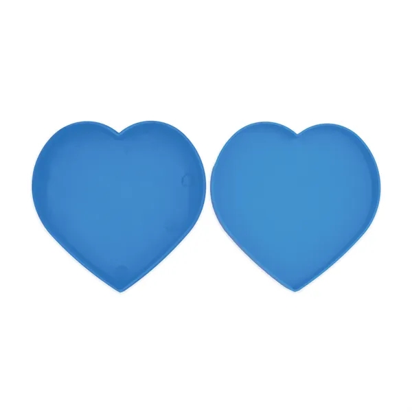 Digital full color imprinted, USA made, heart shaped pill box with... from ASI 54040 Fey Promo