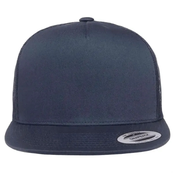 Yupoong 6006 YP Classics Five-Panel Trucker Hat with leatherette patches or... from ASI 74601 Calico