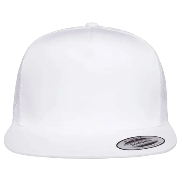 Yupoong 6006 YP Classics Five-Panel Trucker Hat with leatherette patches or... from ASI 74601 Calico