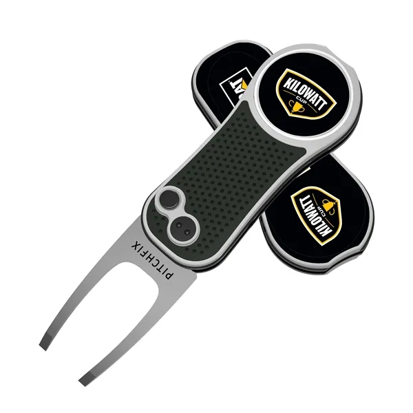 Pitchfix XL Golf Divot Repair tool with full color grip imprint... from ASI 52263 EMT