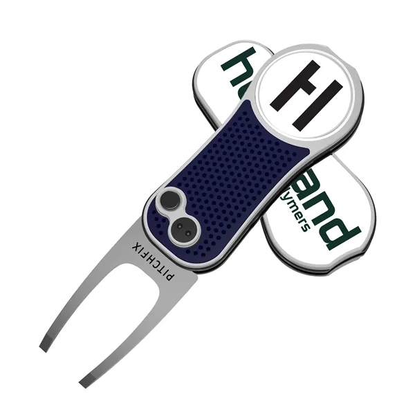 Pitchfix XL Golf Divot Repair tool with full color grip imprint... from ASI 52263 EMT
