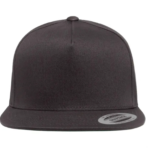 Yupoong 6007 YP Classics Five-Panel Hat with leatherette patches or embroidery... from ASI 74601 Calico