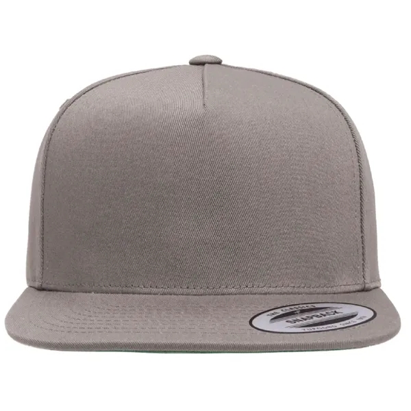 Yupoong 6007 YP Classics Five-Panel Hat with leatherette patches or embroidery... from ASI 74601 Calico