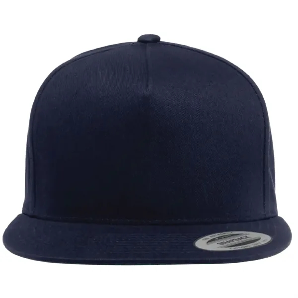 Yupoong 6007 YP Classics Five-Panel Hat with leatherette patches or embroidery... from ASI 74601 Calico