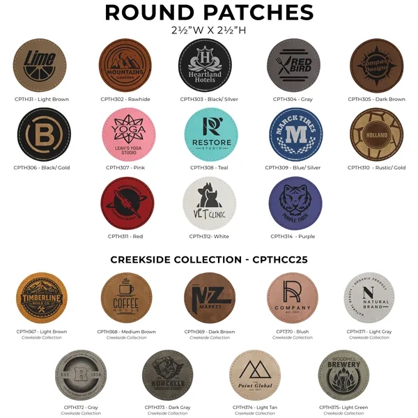 Yupoong 6389 YP Classics CVC with leatherette patches or embroidery up... from ASI 74601 Calico