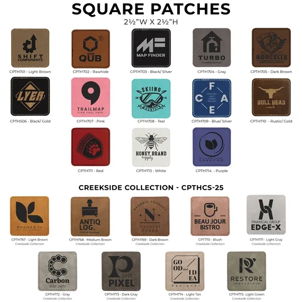 Yupoong 6389 YP Classics CVC with leatherette patches or embroidery up... from ASI 74601 Calico