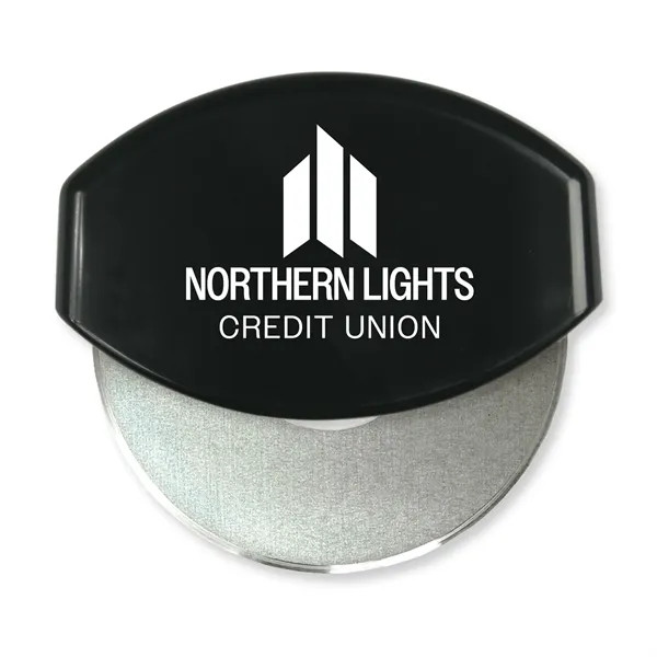 4.33"H x 4.37"W x 1"D gourmet pizza cutter with a removable... from ASI 54040 Fey Promo / Mi Line by Fey