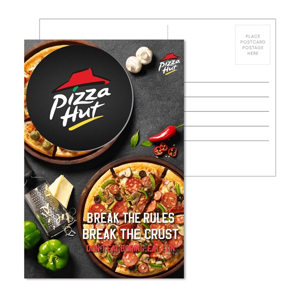 6" x 4" full-color direct mail postcard with 3.75" square or... from ASI 90807 Tekweld